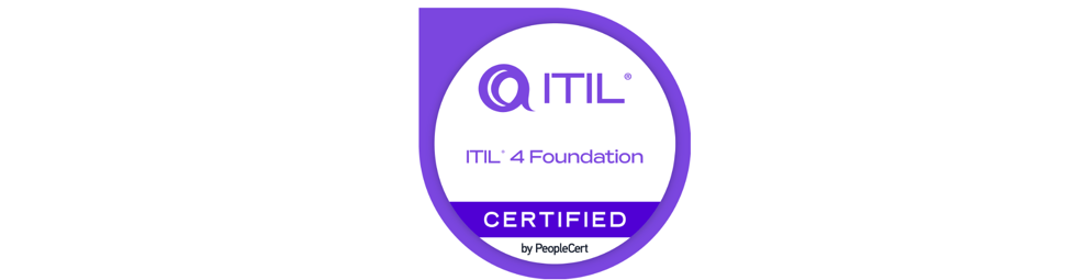 Stanislas Van Oost est certifié ITIL 4 Foundations