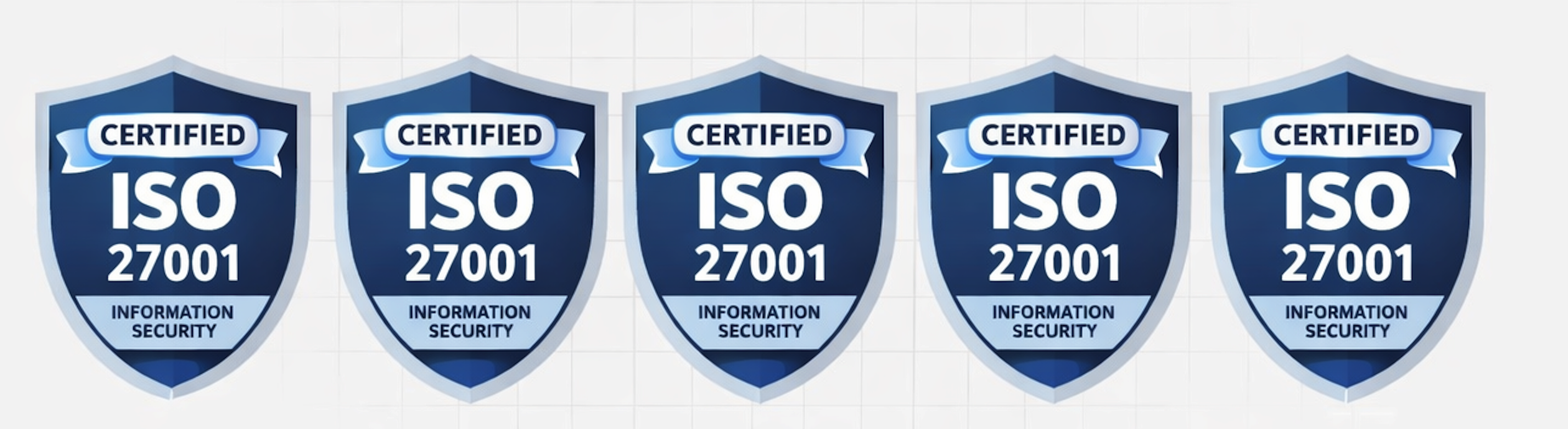 5 ISO 27001 certifications delivered!